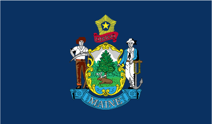 Maine State Flag