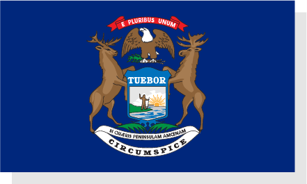 Michigan State Flag